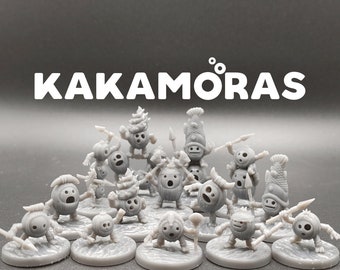 Kakamoras - Logia del Trampero de Dragones - Personajes en miniatura para mesa de D&D Dungeons and Dragons / Pathfinder