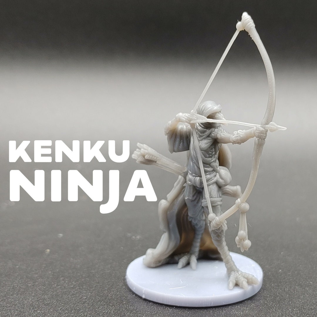 Ninja Kenku Birdfolk Archer Printed Obsession Ninjas Vs Etsy India