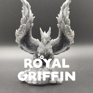 Royal Griffin - CastnPlay - D&D Dungeons and Dragons / Pathfinder Tabletop Miniature Monster