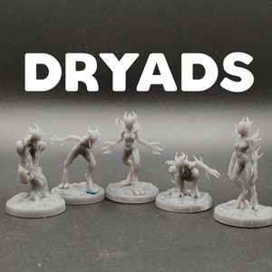Dryads - Dragon Trapper&#39;s Lodge - D&D Dungeons and Dragons / Pathfinder Tabletop Miniature Monster