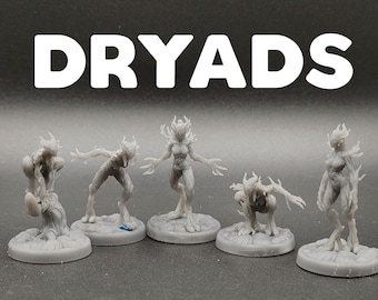 Dryads - Dragon Trapper's Lodge - D&D Dungeons and Dragons / Pathfinder Tabletop Miniature Monster