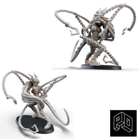 Zavari, Paladin of Loviatar/zon-kuthon / Chain Devil - Printed