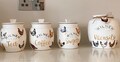 Emma Bridgewater Themed Kilner Push Top - TEA COFFEE SUGAR