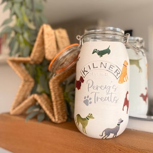 Emma Bridgewater Inspired Dog Treat Jar Kilner Jar New Pet Etsy UK