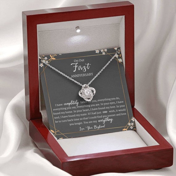 1 Year Anniversary Gift for Girlfriend 