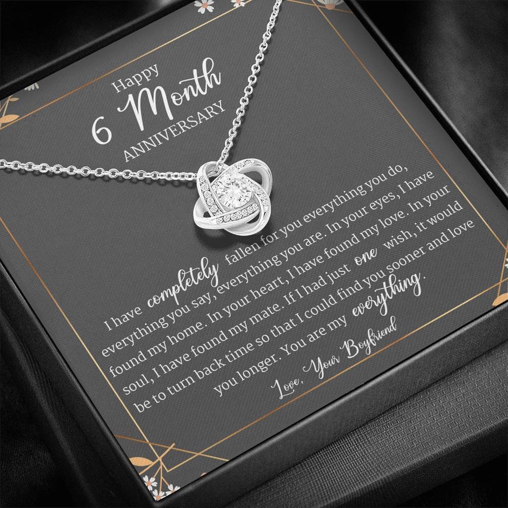 Women Gift 6 Month Anniversary Jewelry For Wifegirlfriend 6 Month  Anniversary Gift For Her Six Month
