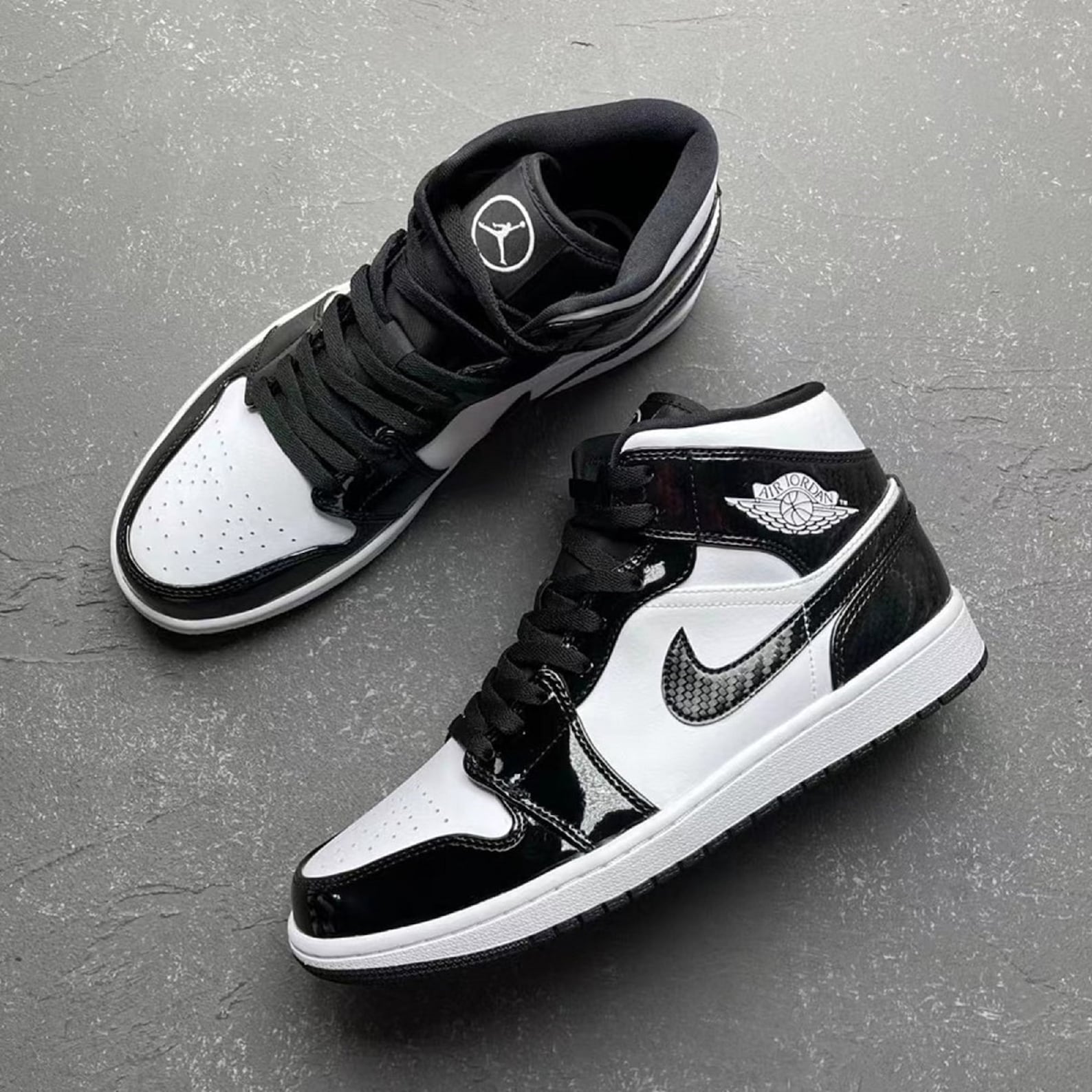 jordan 1 mid carbon fiber 2021