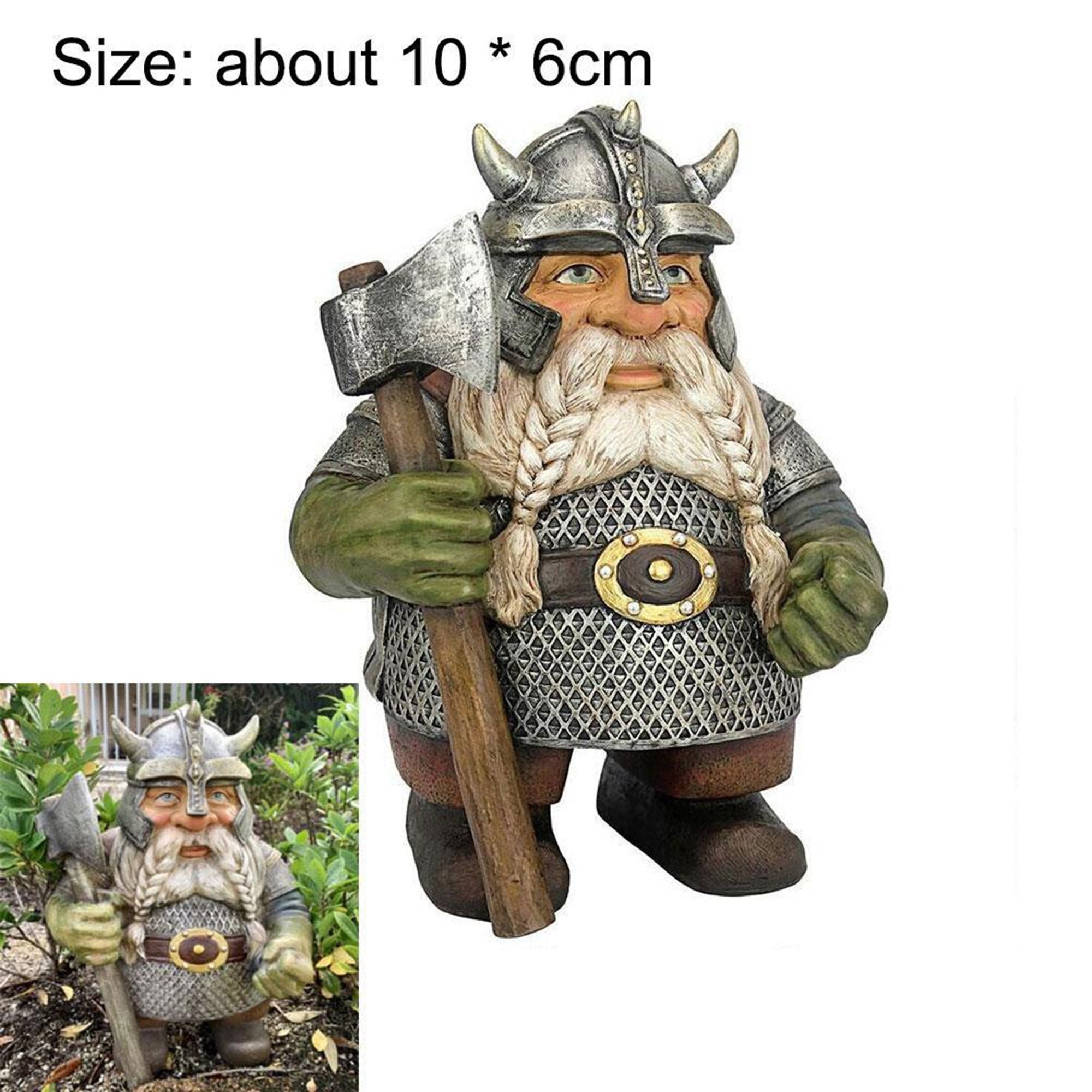 Viking Victor Norse Dwarf GnomeViking Gnome StatueFairy Etsy