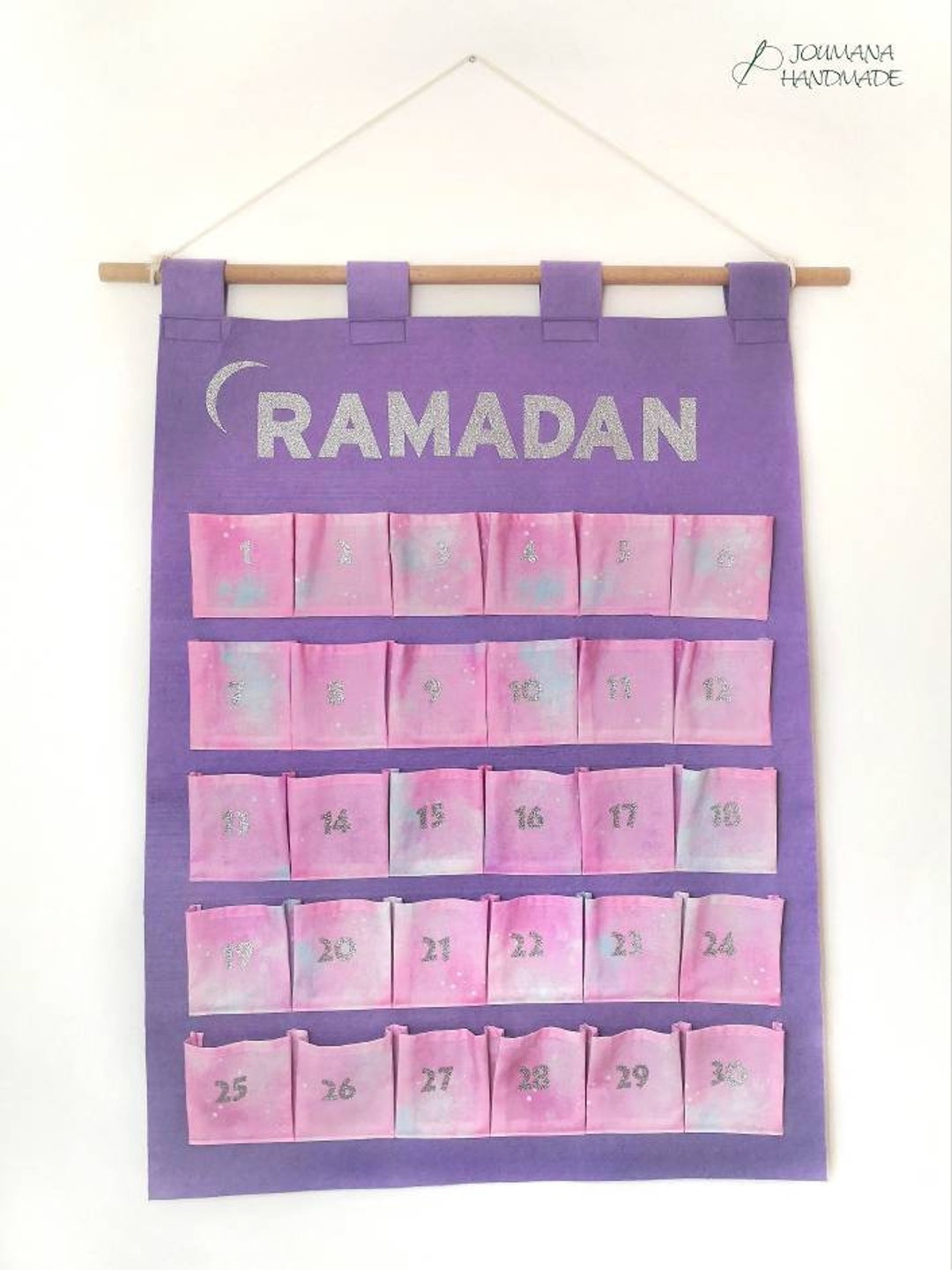 Ramadan Calendar for Children to Fill Reusable Ramadan Etsy