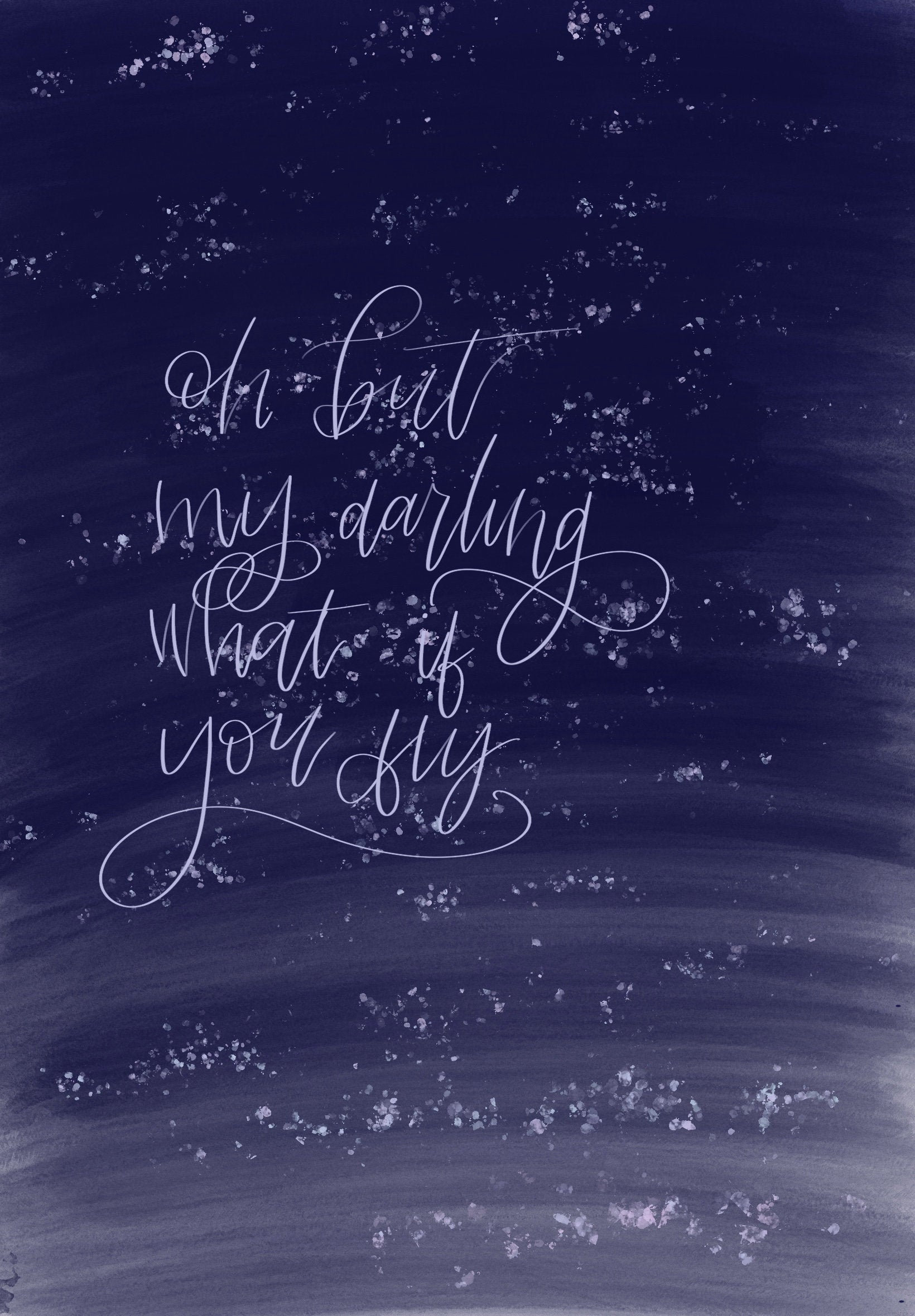 What if You Fly Printable Wall Art Etsy