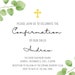 Custom Printable Confirmation Invitation, Downloadable Confirmation ...