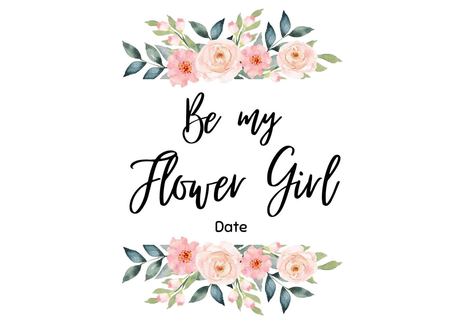 custom-printable-flower-girl-invitation-downloadable-be-my-etsy-uk