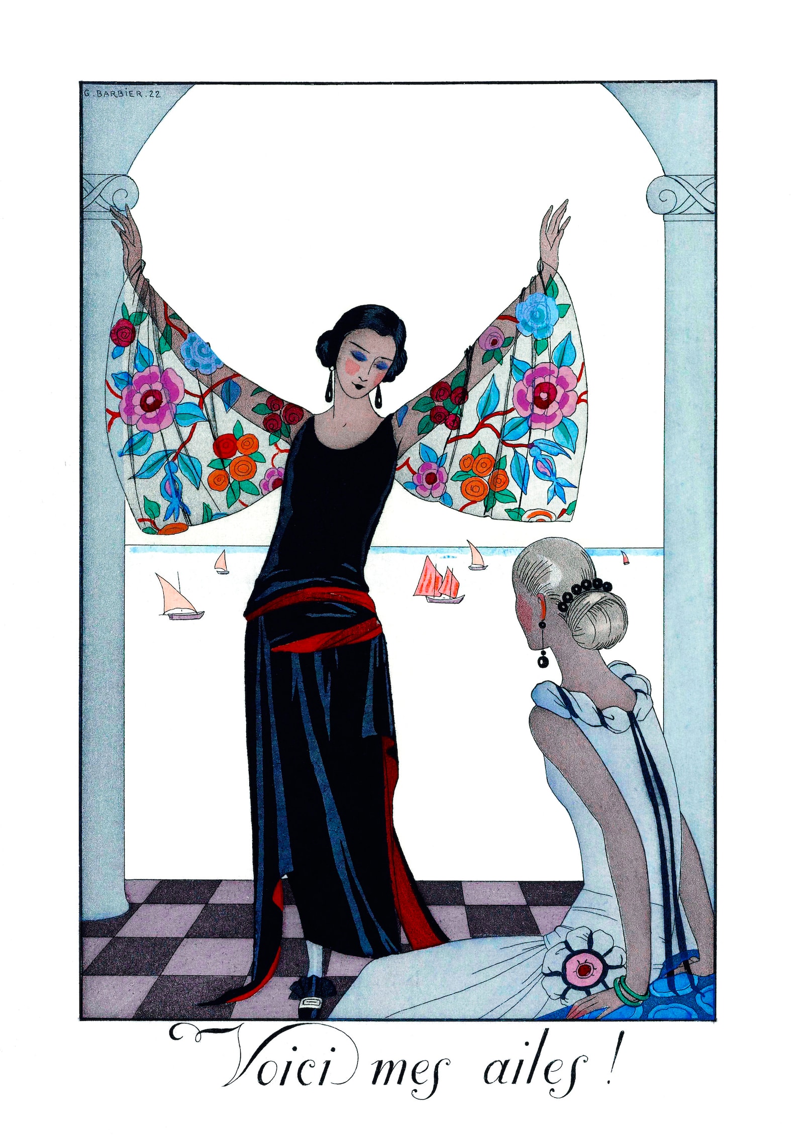 George Barbier Prints Antique Art Prints Art Nouveau Art | Etsy