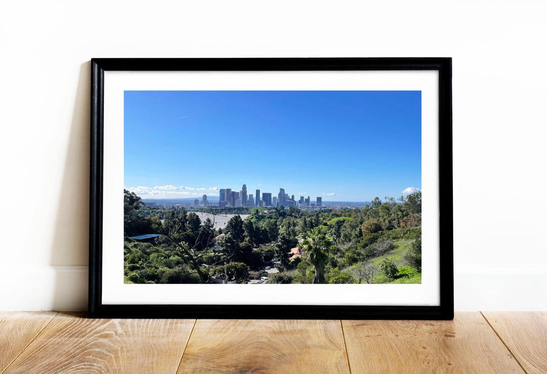 DTLA Skyline, Elysian Park, Angels Point, Downtown Los Angeles Photo ...