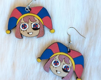 Incroyables boucles d'oreilles numériques Circus : Pomni