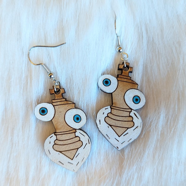 Amazing Digital Circus Earrings: Kinger