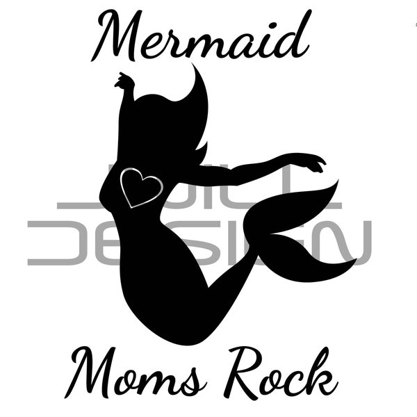 Mermaid Mom SVG, Mermaid Mom Clipart, Clipart Mom, Mermaid Clipart, Mermaid SVG, Mermaid Printable Download, Mermaid Mom Print, Cliparts