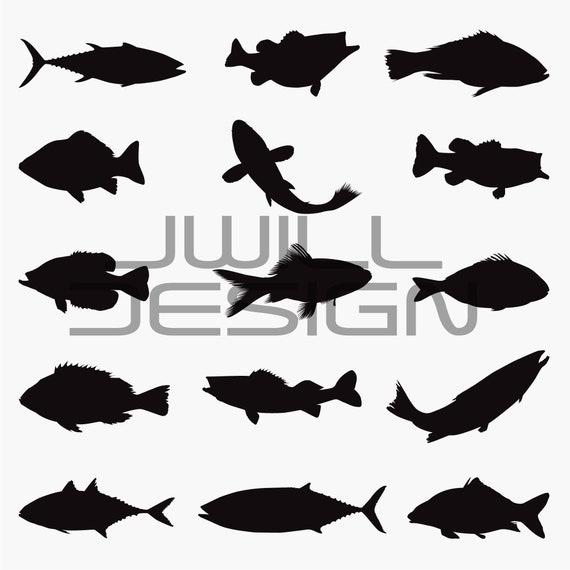 Fish Silhouette, Fish Svg, Sea Clipart, Fishing Clipart, Ocean Clipart, Black  Fish Svg, Fish Png, Tropical Fish Clipart, Black Silhouette -  Canada