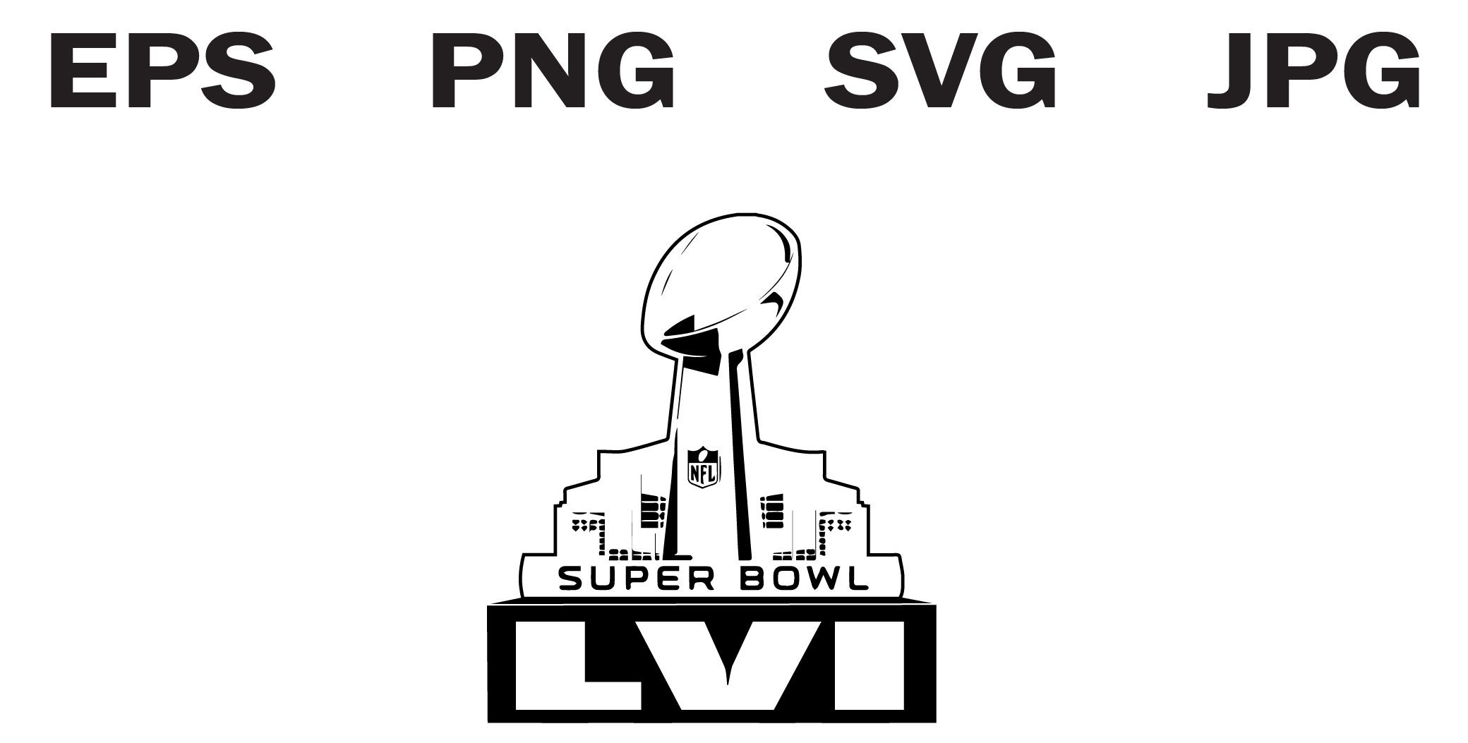 Super Bowl LVI SVG  Super Bowl Logo PNG