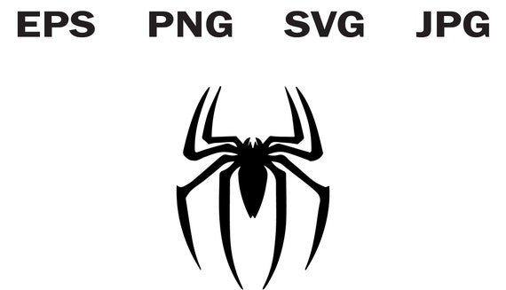 Spider Logo Clipart, Clipart for Spider, Spiderman Logo, Clipart for Movie,  Movie SVG, Tshirt SVG, T Shirt Clipart Craft Downloads 
