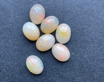 Natürlicher Äthiopischer Opal AAA Grade  Oval Cabochons 9 x 7 mm Welo Opal Edel Opal y238