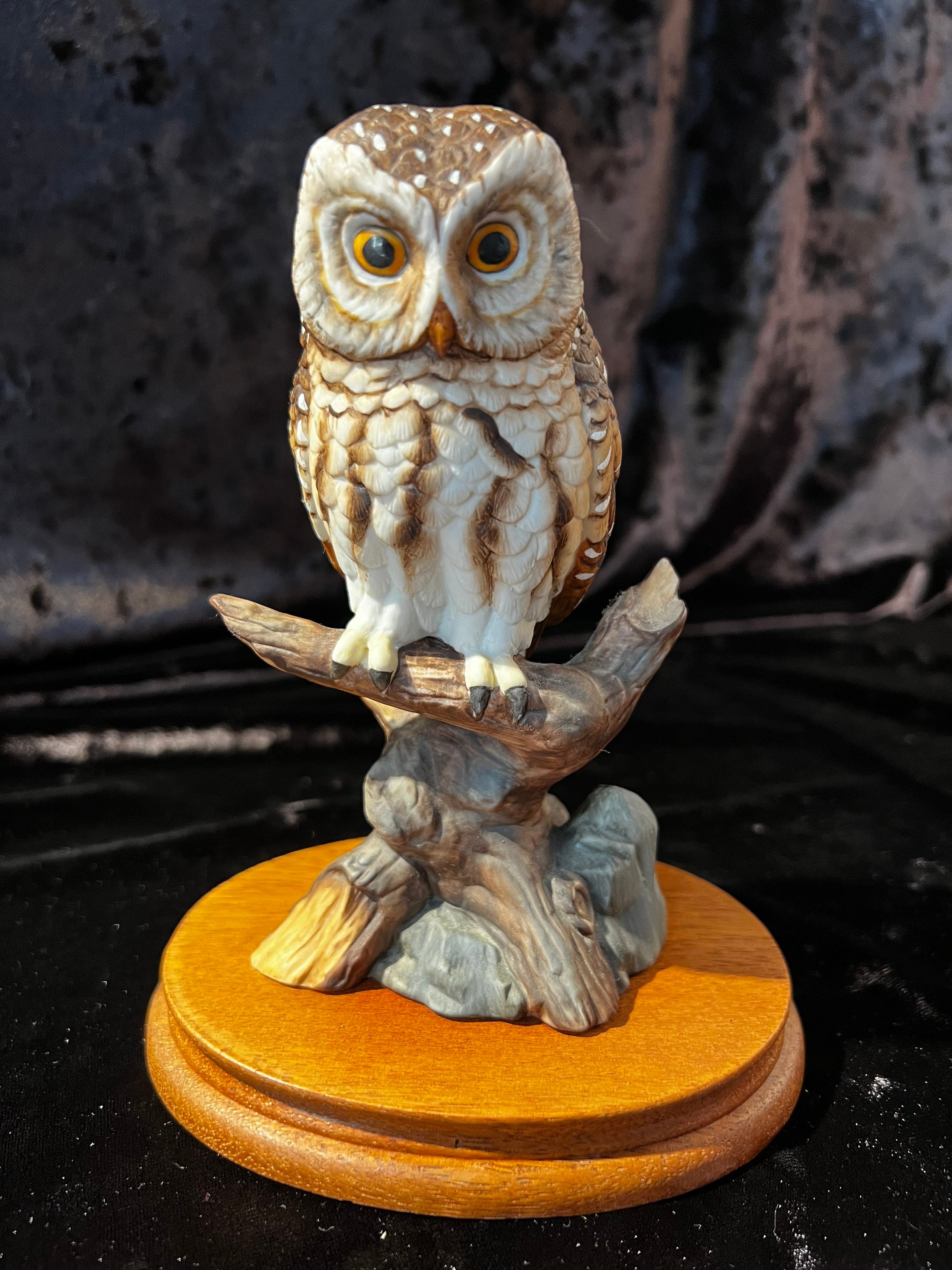 Vintage & Wise Owl Statue | Etsy