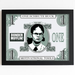 Schrute Bucks A Motivational Tool The Office Us Dunder Mifflin Michael Scott Digital Download image 2