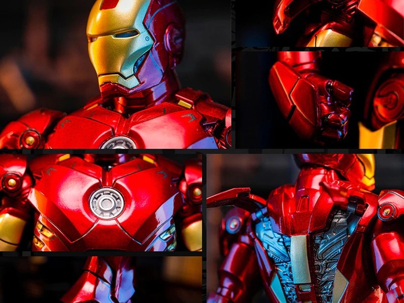 LIMITED EDITION Marvel Legend Iron Man PVC Action Figure Etsy