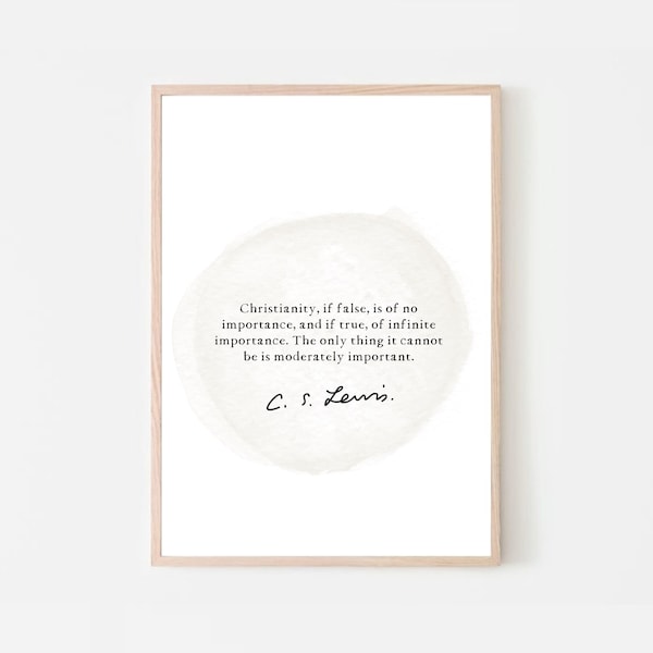 Cs Lewis Quote - Etsy