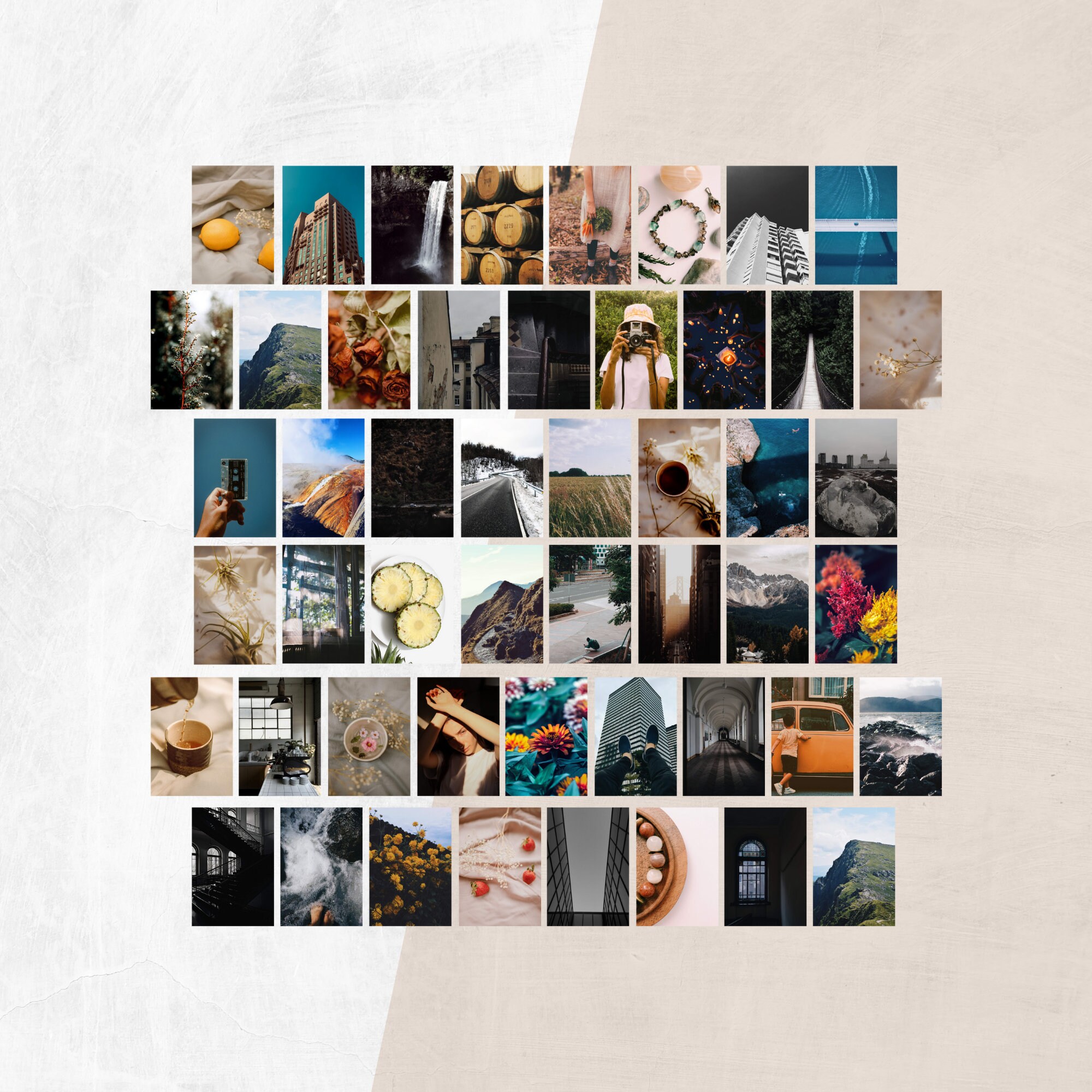 VSCO Aesthetic Wall Collage Kit Digital Download Dorm Room | Etsy