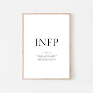 INFP, MBTI | INFP Poster