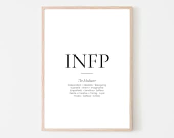 INFP, MBTI | INFP Poster