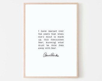 Rosa Parks Quote and Powerful Quotes About Life