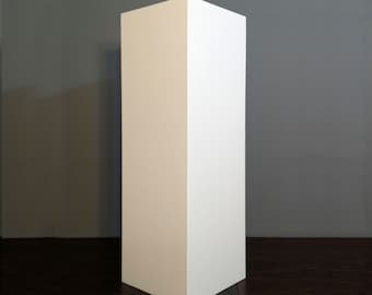 42" x 12" x 12" White Display Pedestal Stand Riser Column Pillar