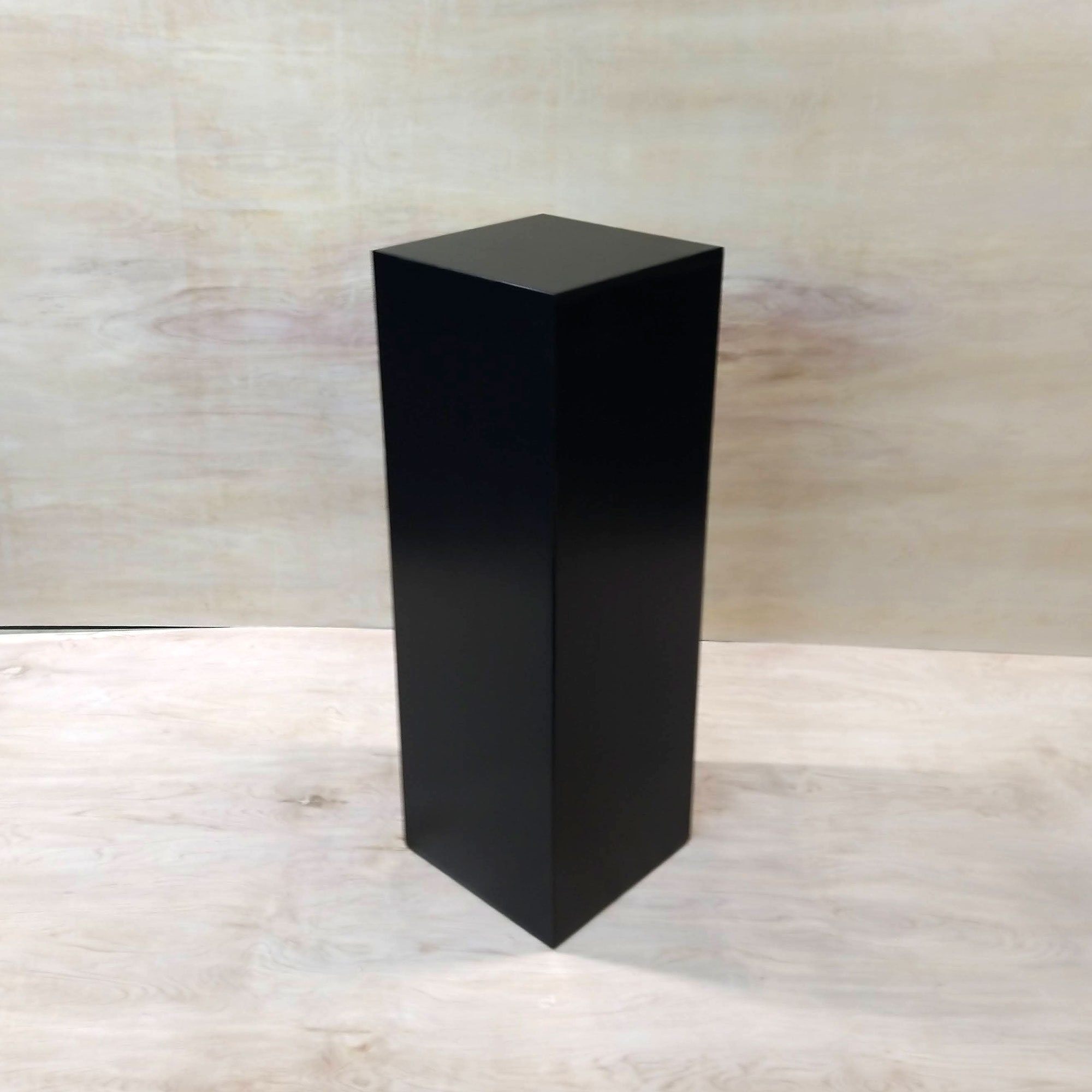 42 X 12 X 12 Black Display Pedestal Stand Riser Column Pillar Plinth 