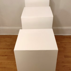 42 x 12 x 12 White Display Pedestal Stand Riser Column Pillar image 9