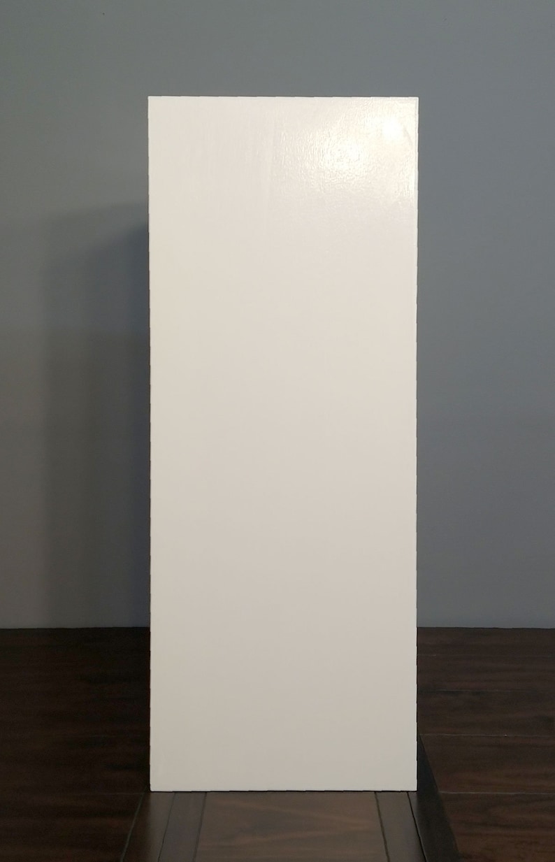 42 x 12 x 12 White Display Pedestal Stand Riser Column Pillar image 3