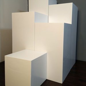 42 x 12 x 12 White Display Pedestal Stand Riser Column Pillar image 10