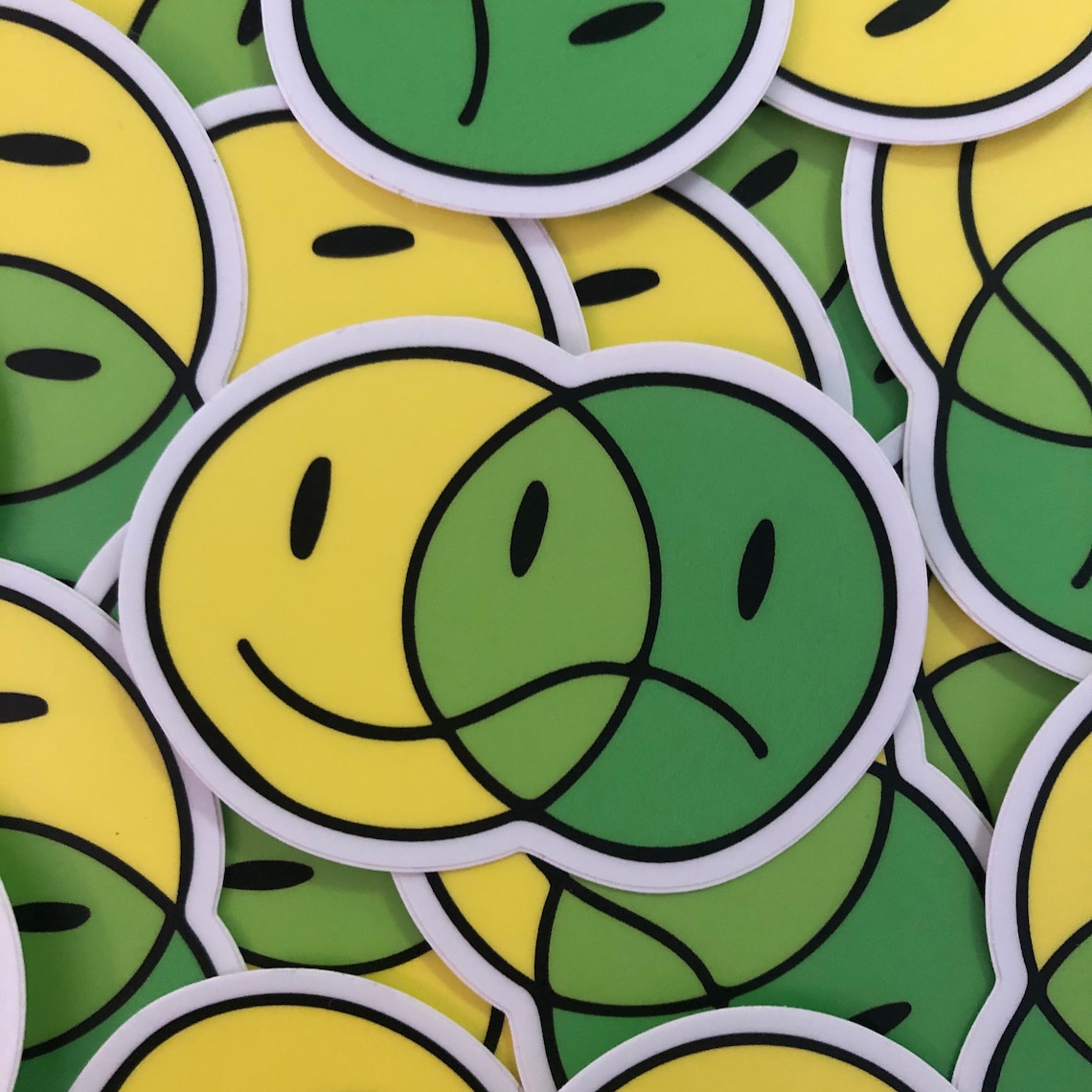 Mixed feelings stickers Etsy