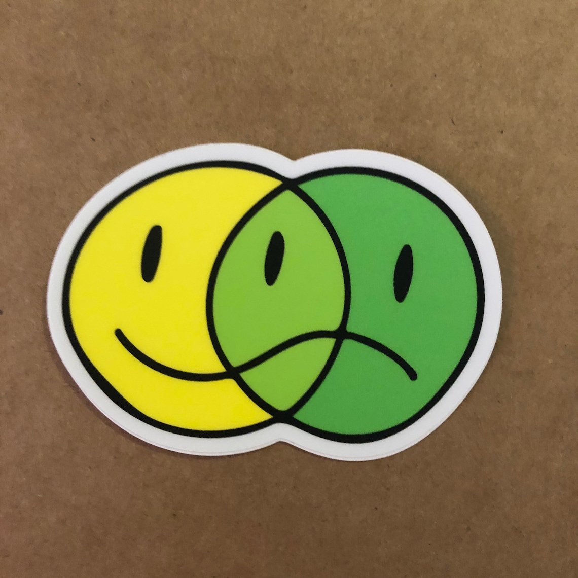 Mixed feelings stickers Etsy