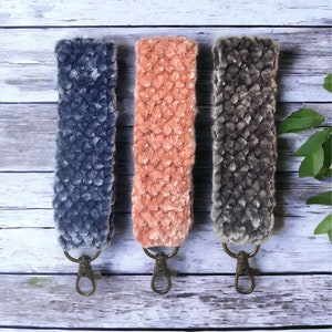 Velvet Wristlet, Custom Wristlet, Custom Keychain, Wristlet Keychain, Stocking Gift, Gift for her, Unique gift, Handmade Gift for Christmas