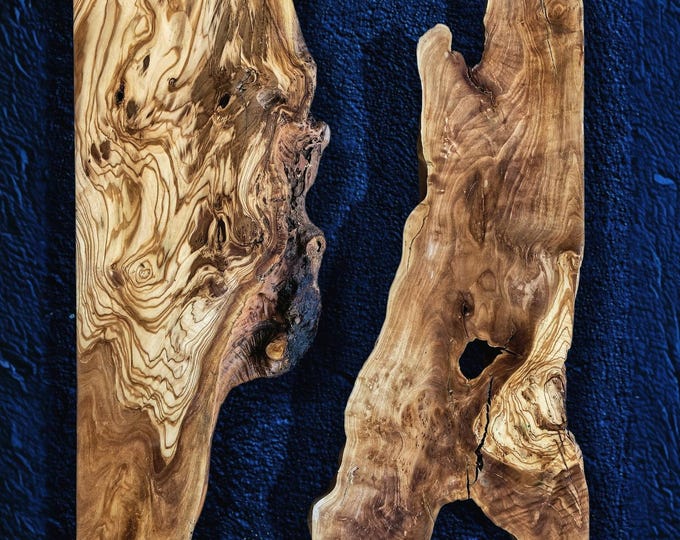 Featured listing image: Olive Wood Slab For Coffee Table | Wall Art | Shelve | Mirror |