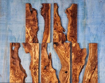 16" // 40cm Turkish Olive Wood River Set