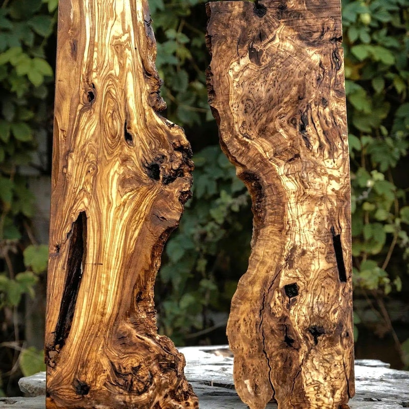 Dried Walnut Slab Live Edge - Etsy