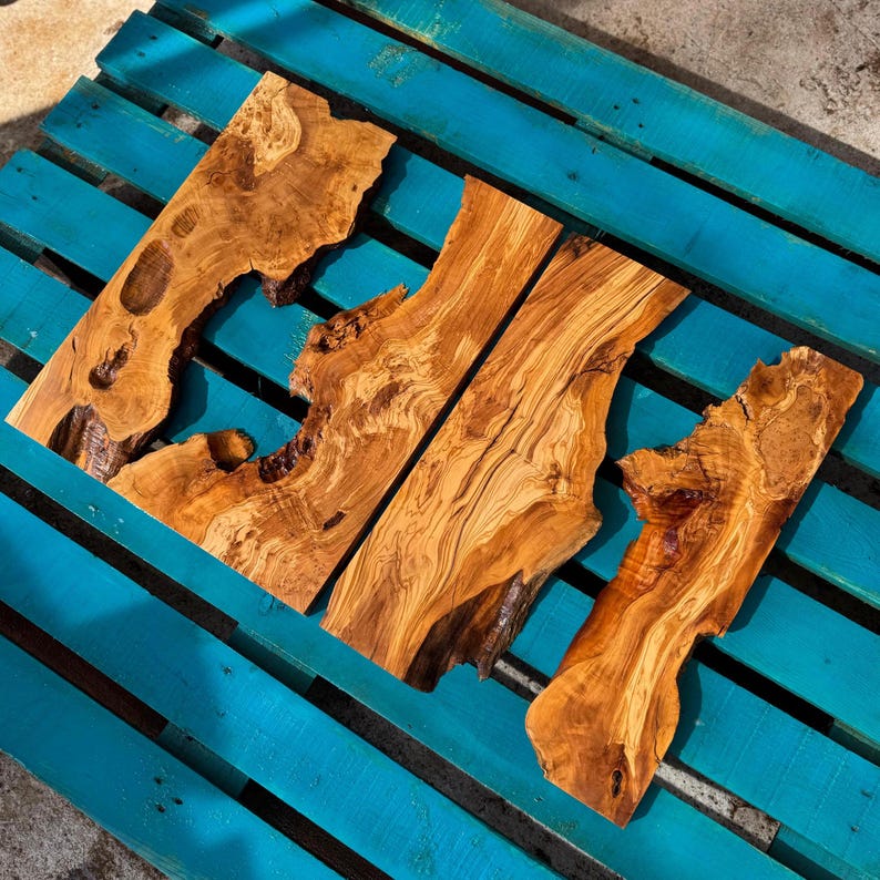 24324048 6080100120cm Turkish 300 Yrs Olive Wood Burl Live Edge Wood