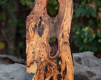 Turkish Olive Root Burl Exotic Wood Epoxy Charcutueri Board | Wall Art | Wall Decor | Wood for DIY Project 40cmx20cm resin wood board