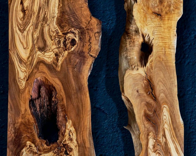 Featured listing image: Olive Wood Slab For Coffee Table | Wall Art | Shelve | Mirror |