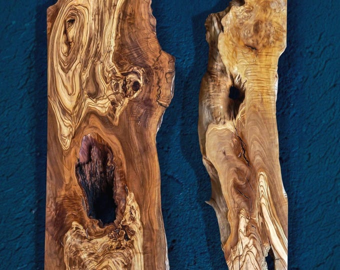 Featured listing image: Olive Wood Slab For Coffee Table | Wall Art | Shelve | Mirror |