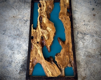 48"x24"  // 120 x 60 cm  Olive Root Slice Live Edge (code 89)
