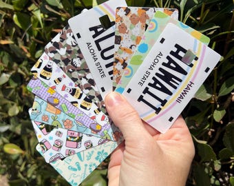 Local Hawaii Themed Credit Card Skins! • Decorative overlay for your credit and debit cards!